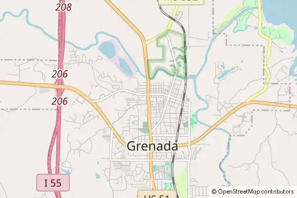 Mapa Grenada