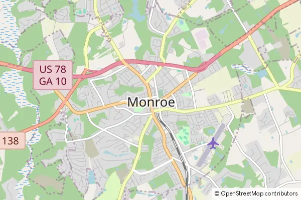 Mapa Monroe