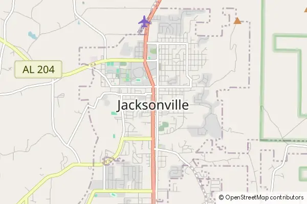 Mapa Jacksonville