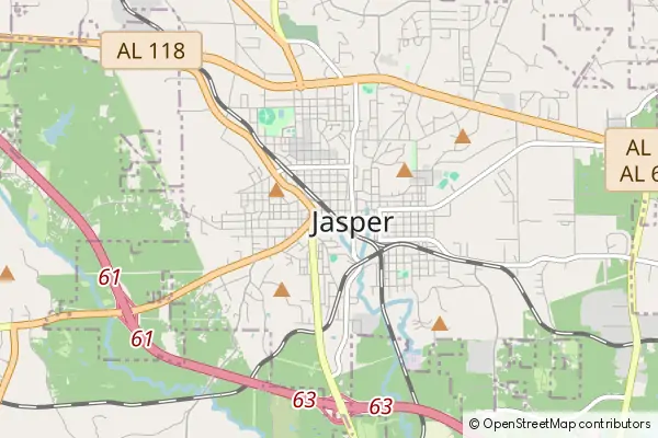 Mapa Jasper