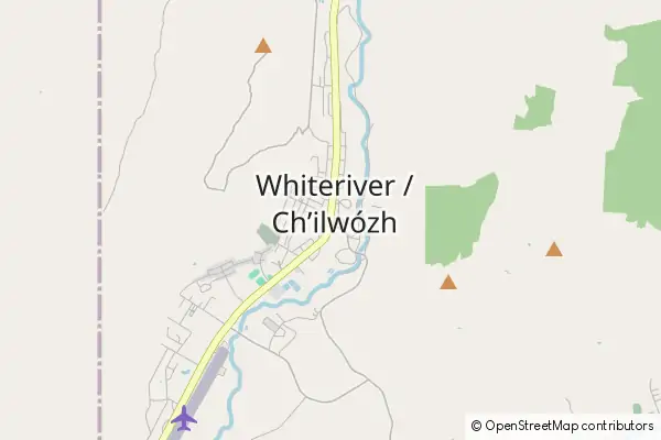 Mapa Whiteriver