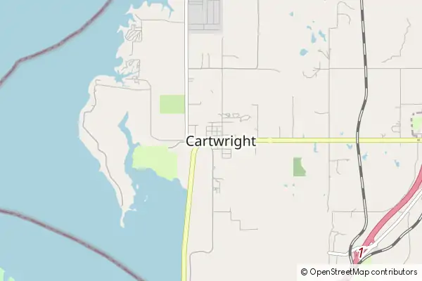 Mapa Cartwright