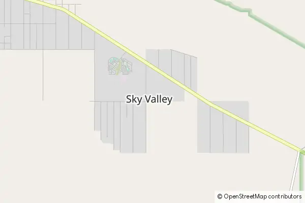 Mapa Sky Valley