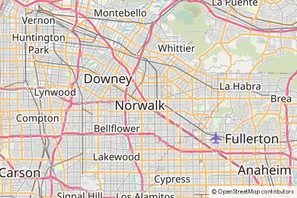 Mapa Norwalk