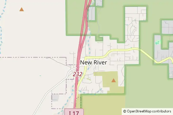 Mapa New River