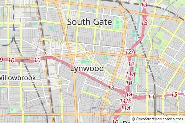 Mapa Lynwood