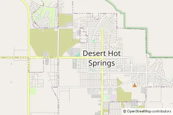 Mapa Desert Hot Springs