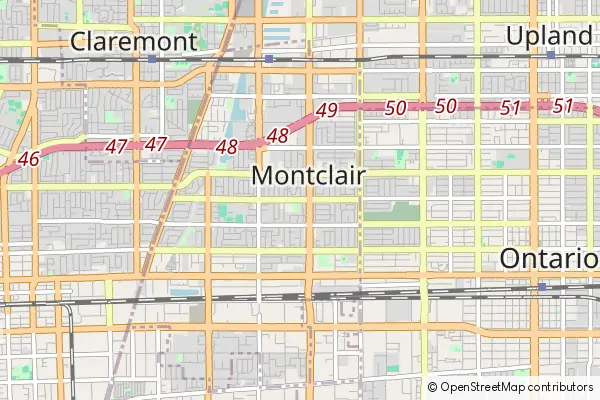 Mapa Montclair