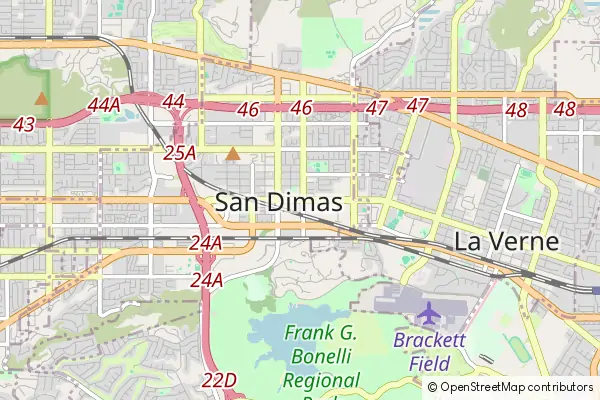 Mapa San Dimas