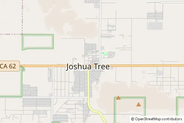 Mapa Joshua Tree