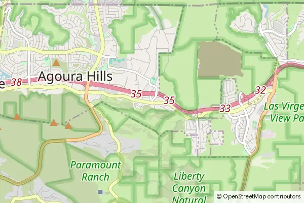 Mapa Agoura