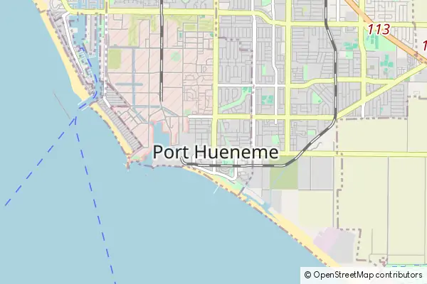 Mapa Port Hueneme