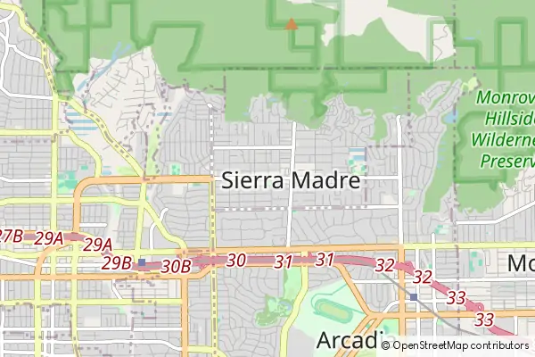 Mapa Sierra Madre