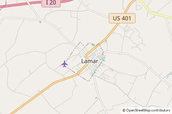 Mapa Lamar