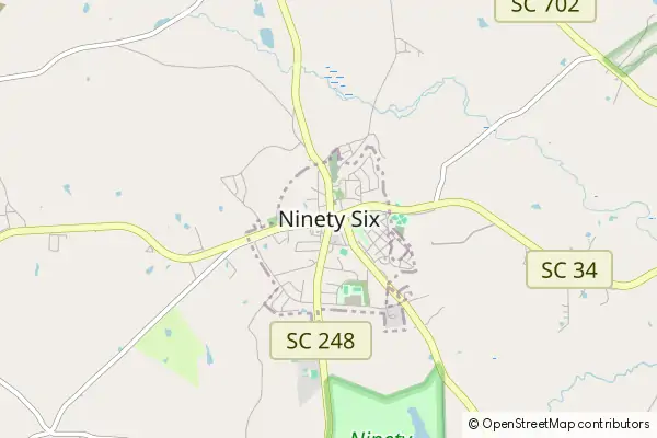 Mapa Ninety Six