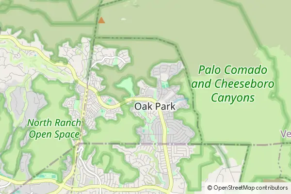 Mapa Oak Park