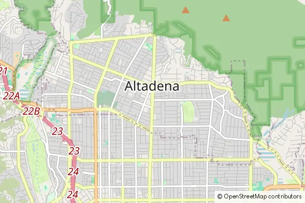 Mapa Altadena