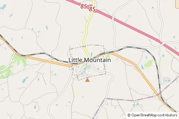 Mapa Little Mountain