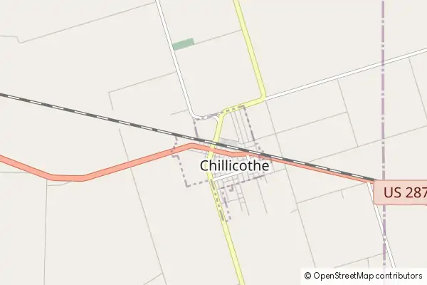 Mapa Chillicothe