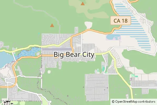 Mapa Big Bear City