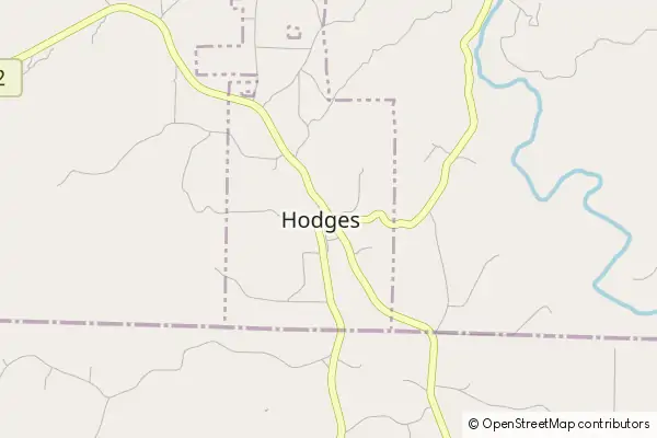 Mapa Hodges