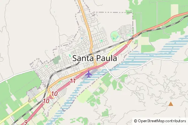 Mapa Santa Paula