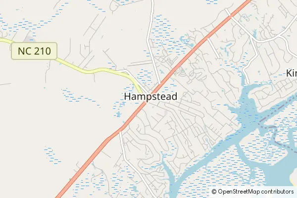 Mapa Hampstead