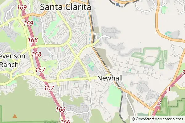 Mapa Newhall