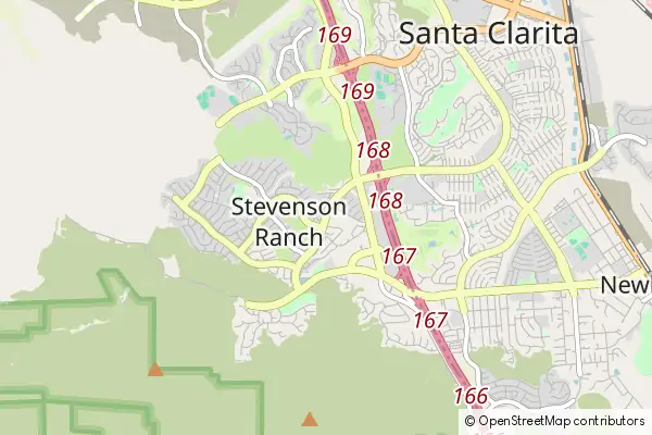 Mapa Stevenson Ranch