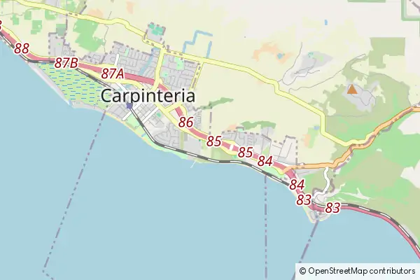 Mapa Carpinteria
