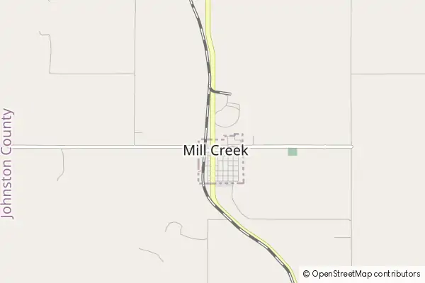 Mapa Mill Creek