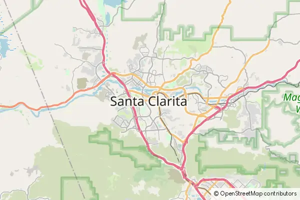 Mapa Santa Clarita