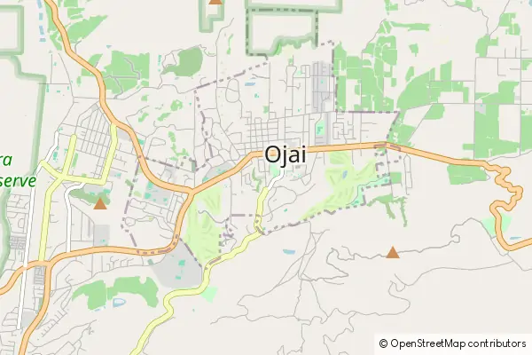 Mapa Ojai