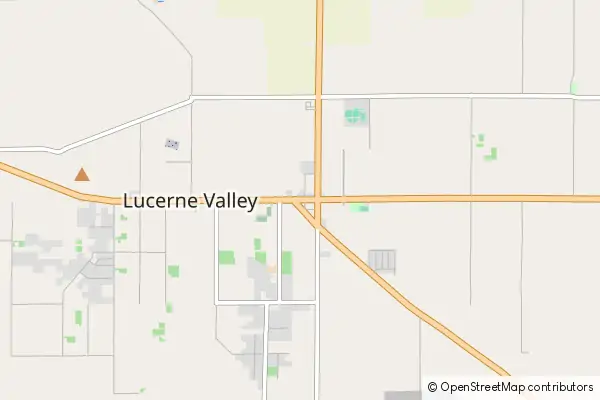 Mapa Lucerne Valley