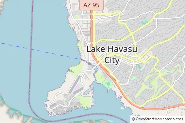 Mapa Lake Havasu City