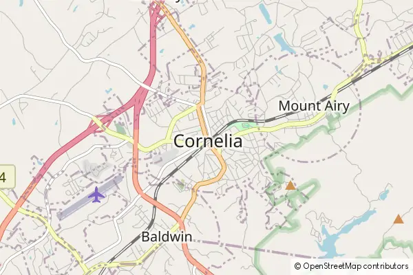 Mapa Cornelia