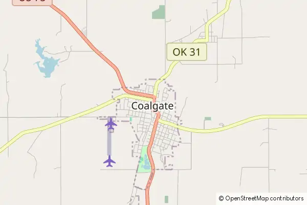 Mapa Coalgate