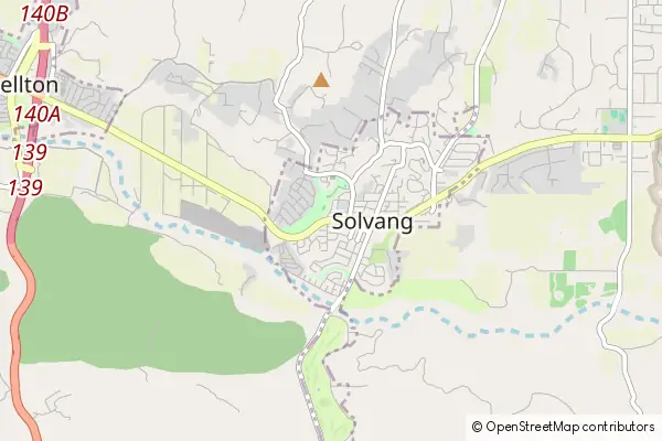 Mapa Solvang