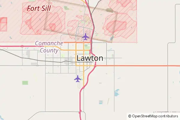 Mapa Lawton