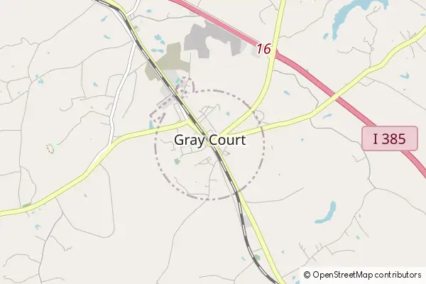 Mapa Gray Court