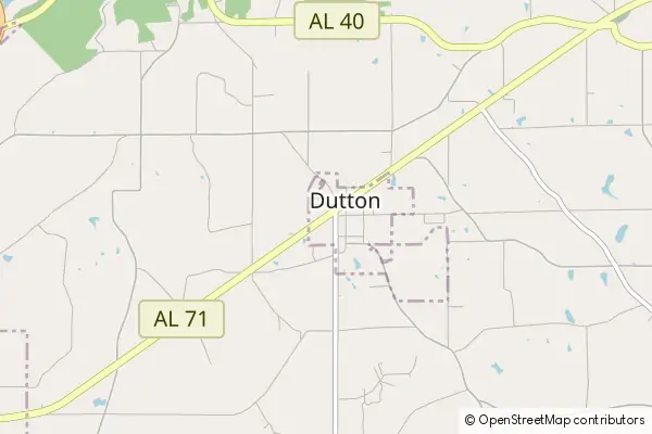 Mapa Dutton