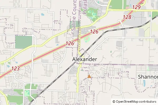 Mapa Alexander