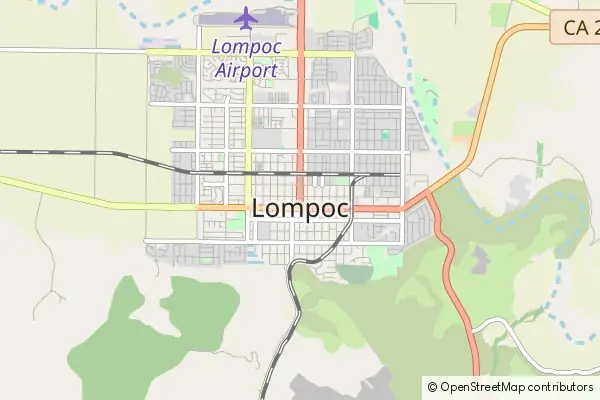 Mapa Lompoc