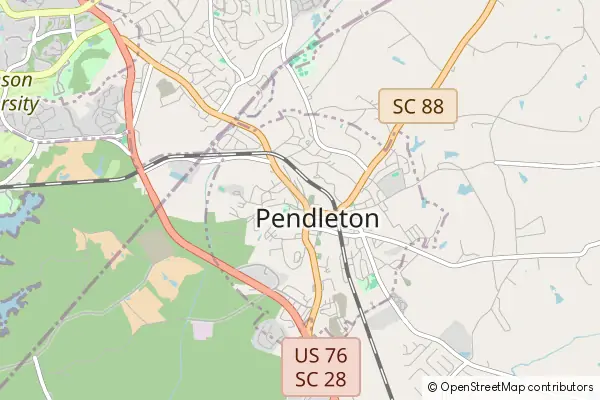 Mapa Pendleton