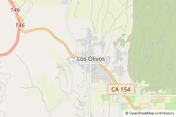 Mapa Los Olivos