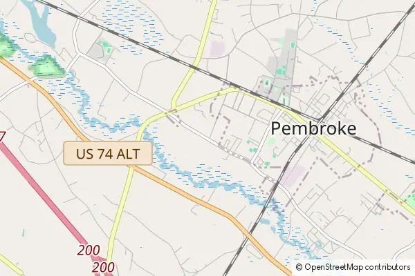 Mapa Pembroke