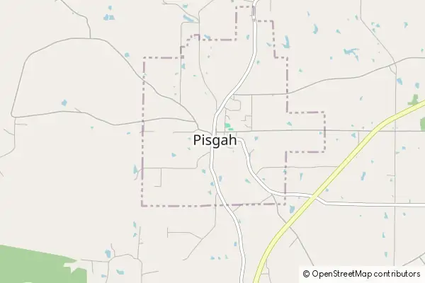 Mapa Pisgah