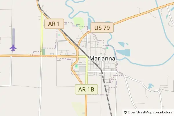 Mapa Marianna