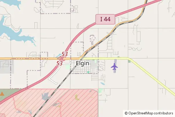 Mapa Elgin