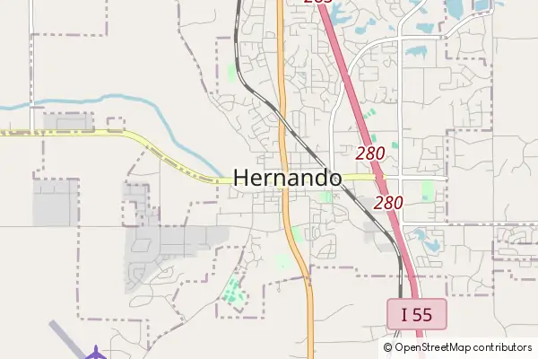 Mapa Hernando